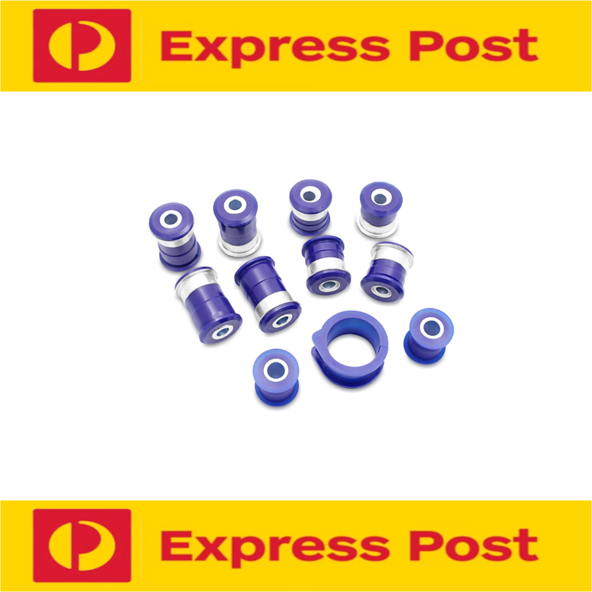 FRONT CONTROL ARM UPPER LOWER & STEERING BUSH KIT FOR NISSAN NAVARA D40 05-2014