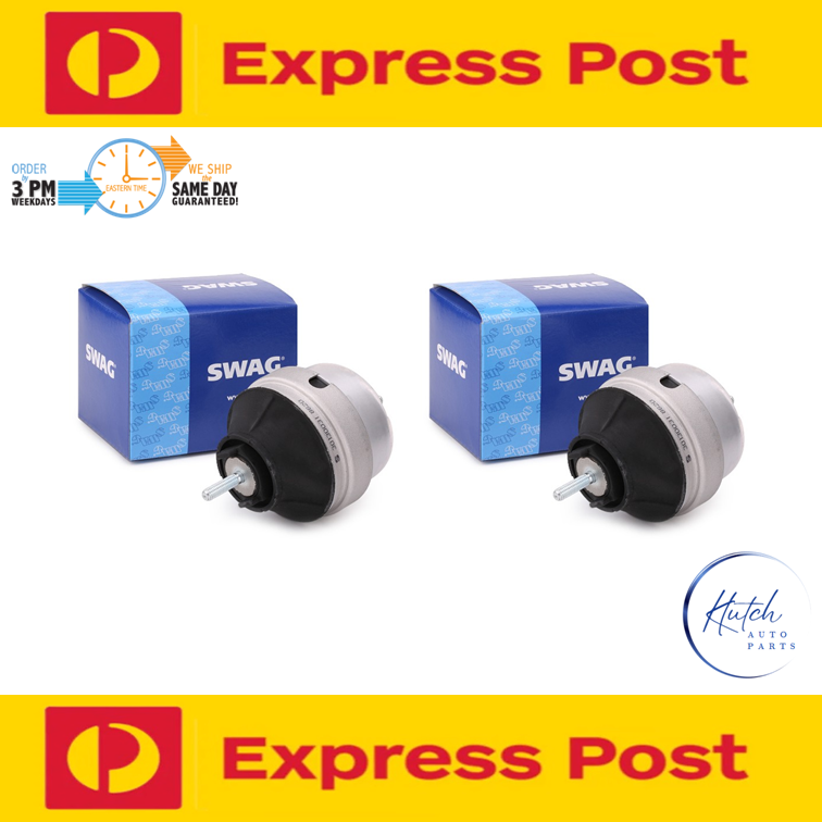 Front Engine Mount Set Left & Right for Audi A4 B5 1.8L Turbo & Non-Turbo