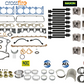Engine Rebuild Kit Holden Commodore VN VP VR VS VT 5.0L 304 V8 10/91-5/99