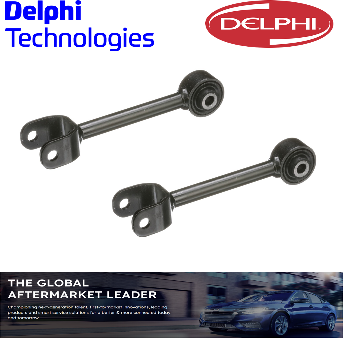DELPHI 2x Rear Upper Control Arm for Lexus IS250 IS350 2006-2015 GS300 GS350