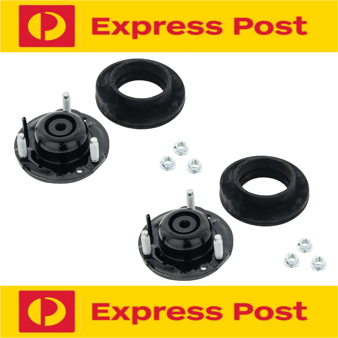 2 x Front Strut Top Mounts for Ford Everest AU & Ranger PX PX3 7/2018 onwards