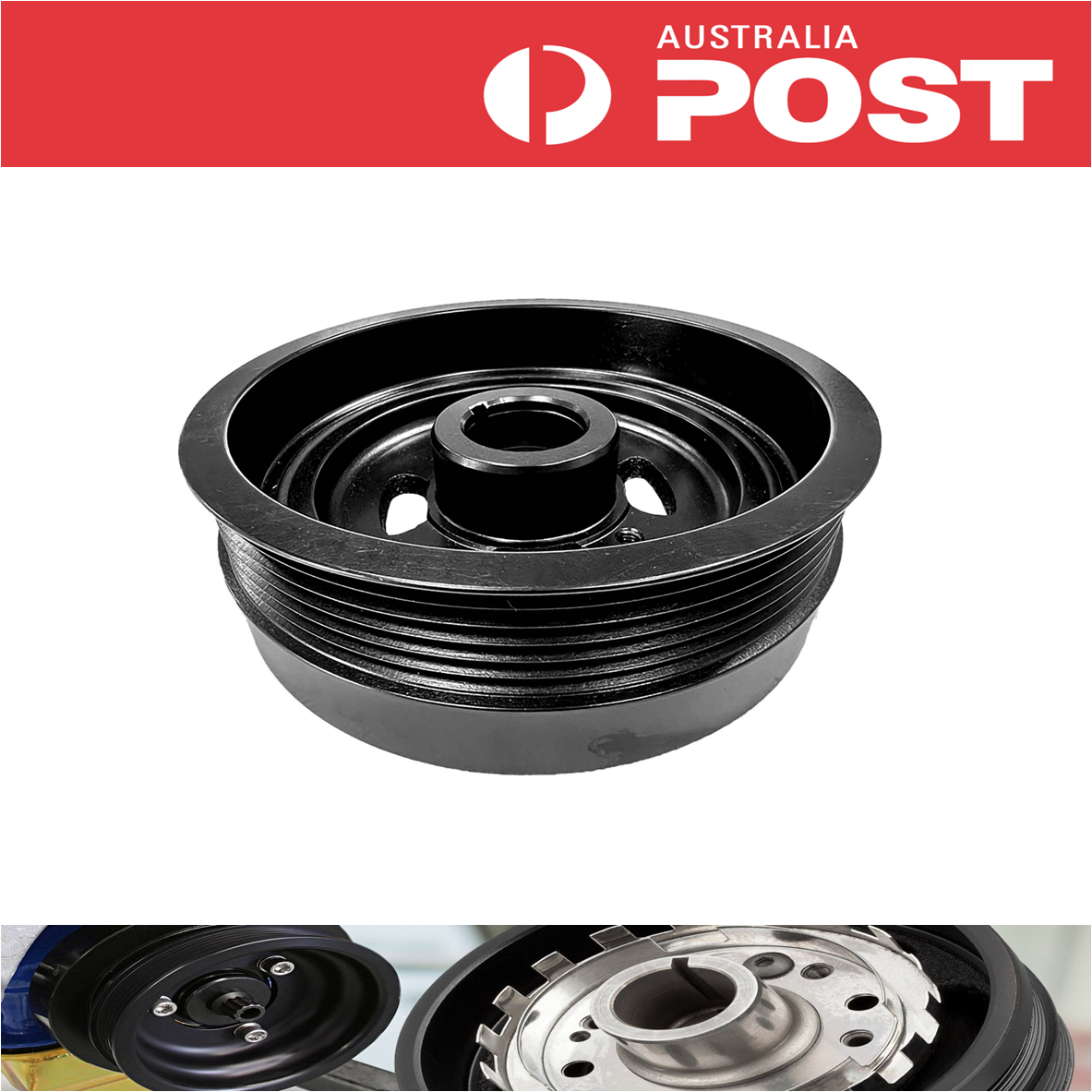 Harmonic Balancer for Nissan QR25DE 2.5L Altima L33 Elgrand E52 