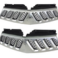 Grille Front Chrome/Black For Mitsubishi Triton Ml 2006-2009