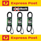 EXELBELT FAN BELT KIT for TOYOTA HILUX RZN154R RZN174R WITH 3RZ-FE ENGINE 98-05