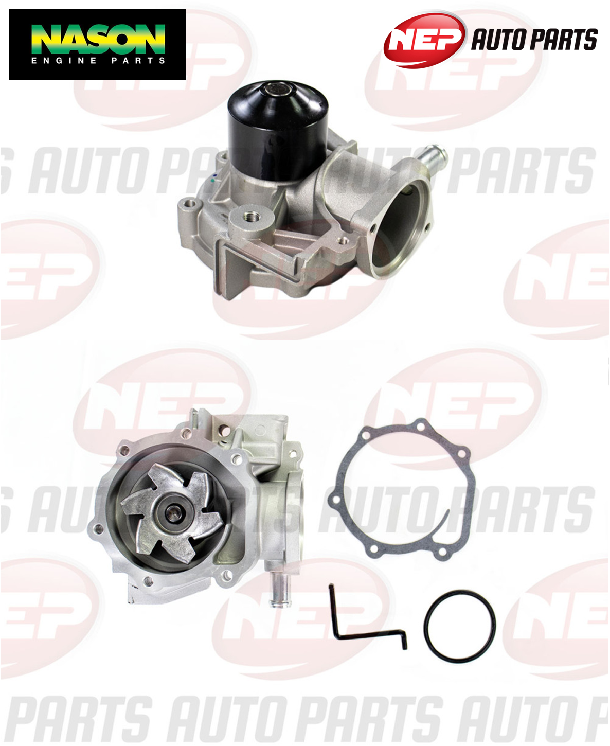 NEP Water Pump for Subaru Forester SH 07-12 2.5L EJ255 Impreza 08-11 2.0L EJ204