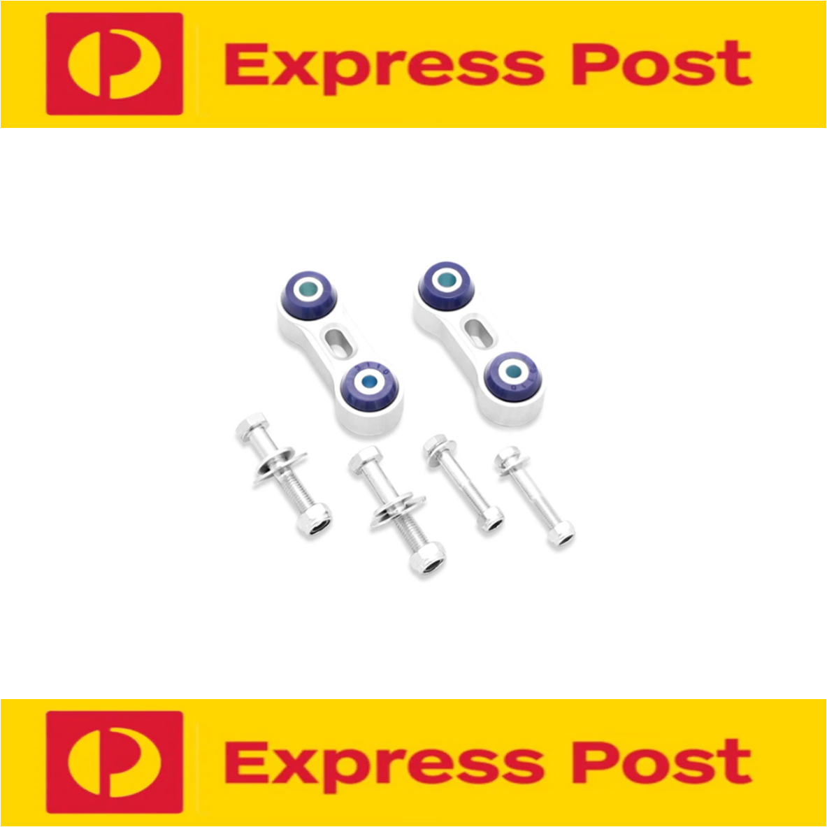 SUPERPRO FRONT SWAY BAR LINK ROD KIT FOR SUBARU FORESTER SF 1997-2002