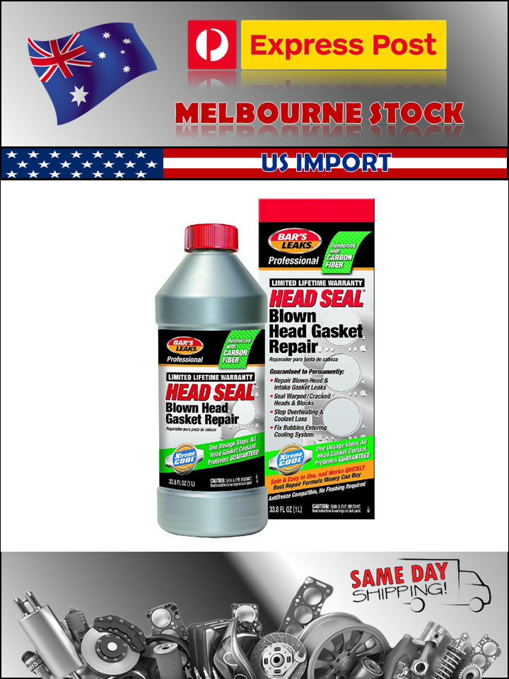 Bar's Leak Blown Head Gasket Repair 32Oz Seal Bars Leaks Head Seal 32 Oz Sealant