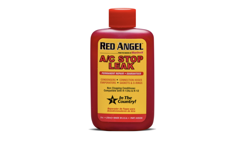 RED ANGEL AUTO CAR AUTOMOTIVE HVAC AC A/C AIR CONDITIONER AC PLUG LEAK STOP
