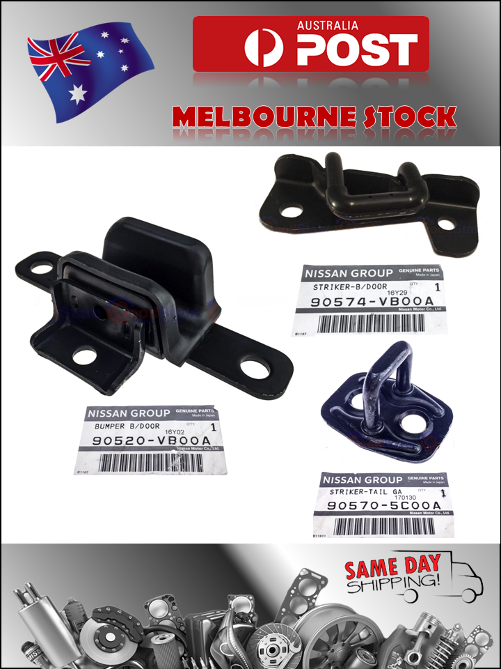 GENUINE Nissan Patrol GU Y61 Rear Barn Tailgate Door Striker Kit