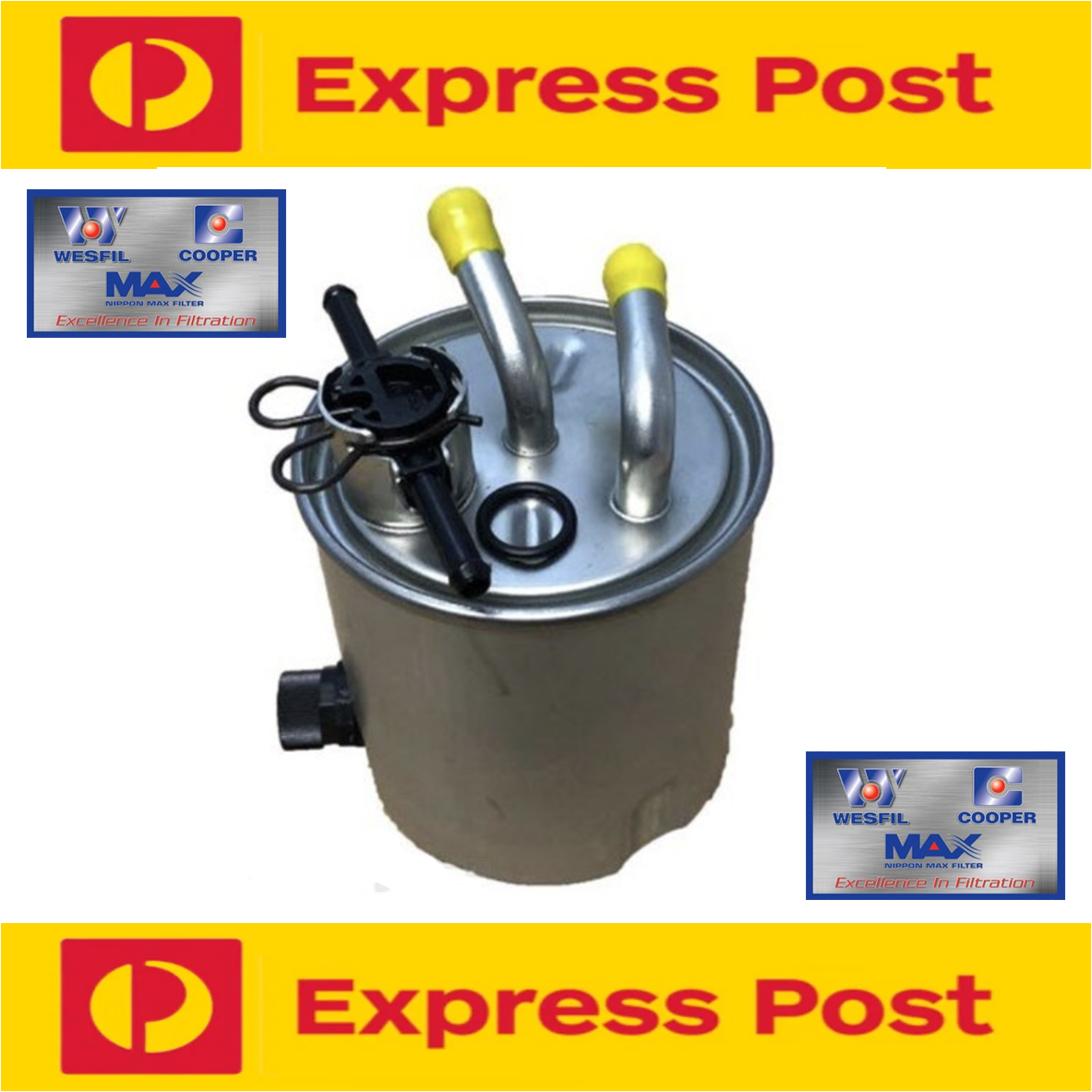 COOPER Nissan Pathfinder R51 YD25DDTI Common Rail YD25DDTi Diesel Fuel Filter