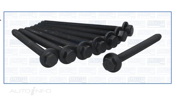 Cylinder Head Bolt Set for Land Range Rover TDV6 306DT 3.0L Diesel 13-16