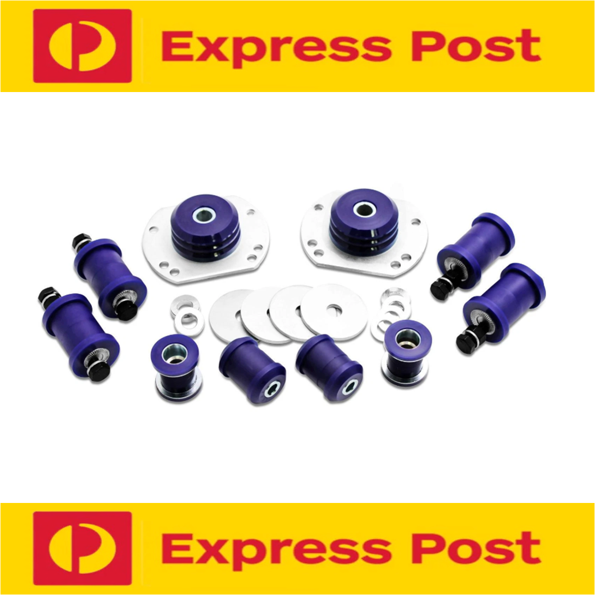 SUPERPRO FRONT AND REAR ENCHANCEMENT BUSH KIT FOR HSV CLUBSPORT VX 2000-2002