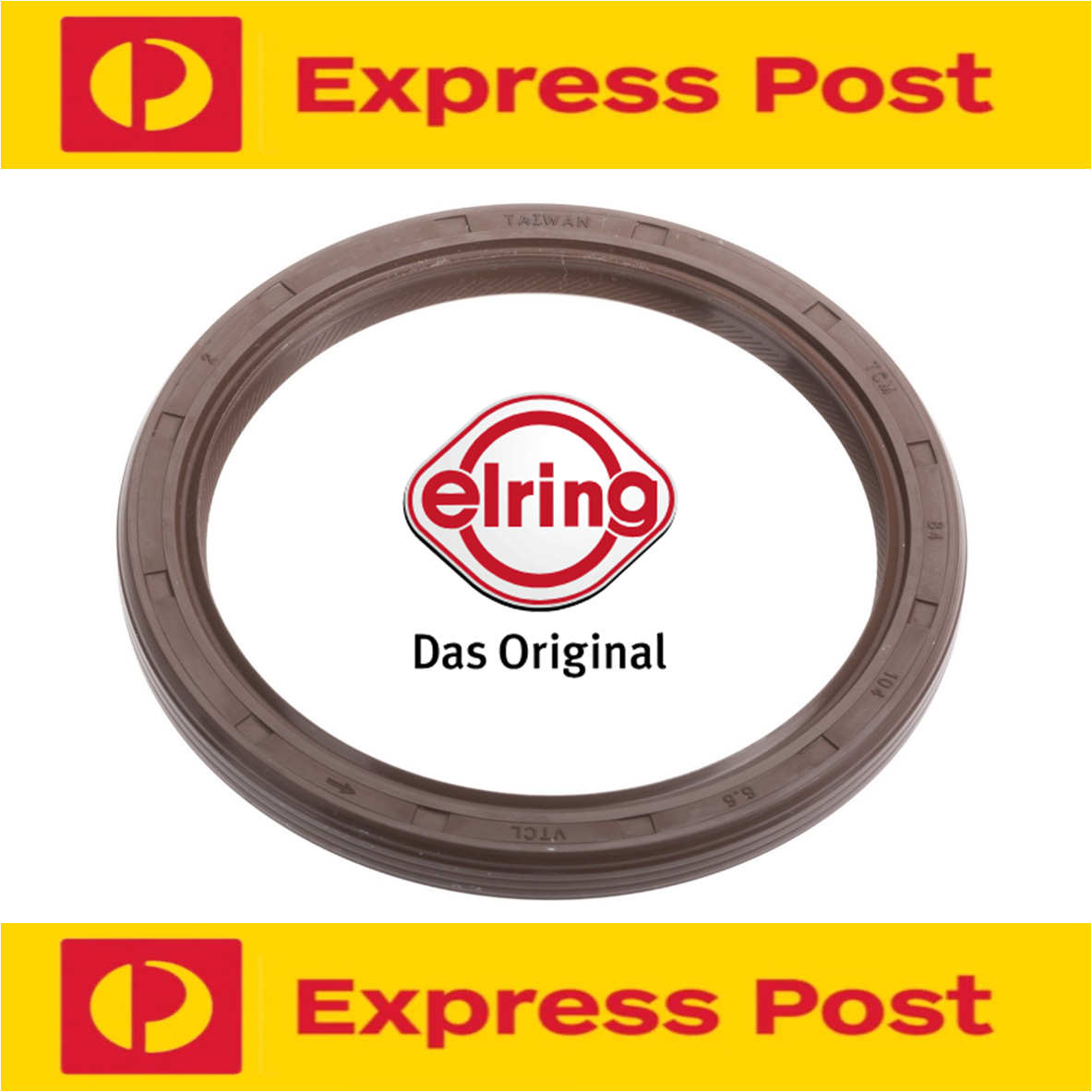 ELRING Nissan Caravan E25 QR20 QR25 Elgrand E52 QR25 Rear Main Crank Shaft Seal
