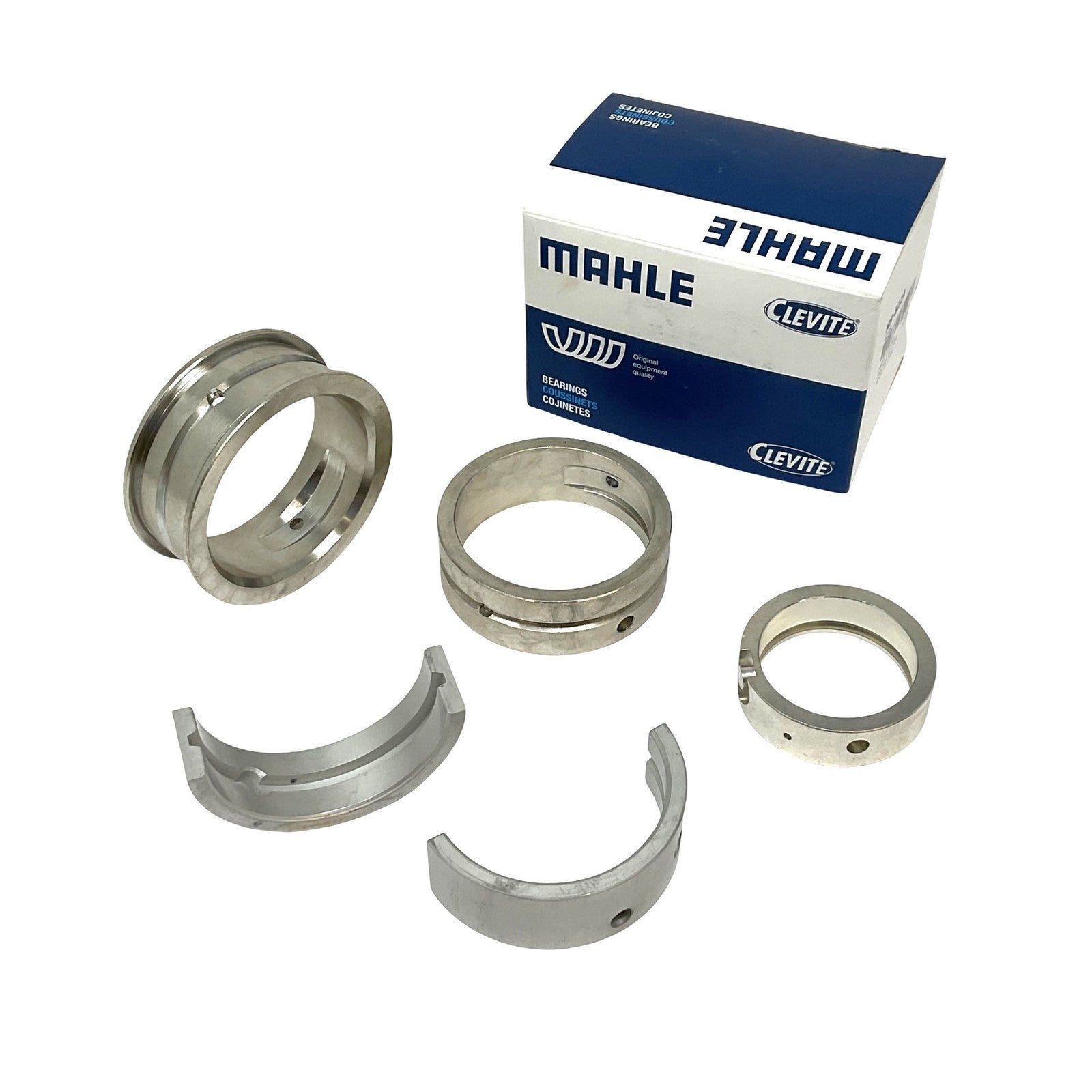 CHEVY SB 307 327 LJ 350 MAIN BEARING SET 30 THOU 030 OVERSIZE CLEVITE MS909A-030