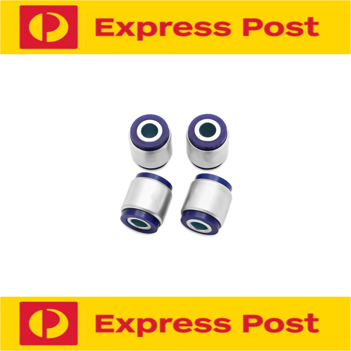 SUPERPRO REAR TOE CONTROL ARM INNER & OUTER BUSH KIT FOR HOLDEN BARINA MF MH