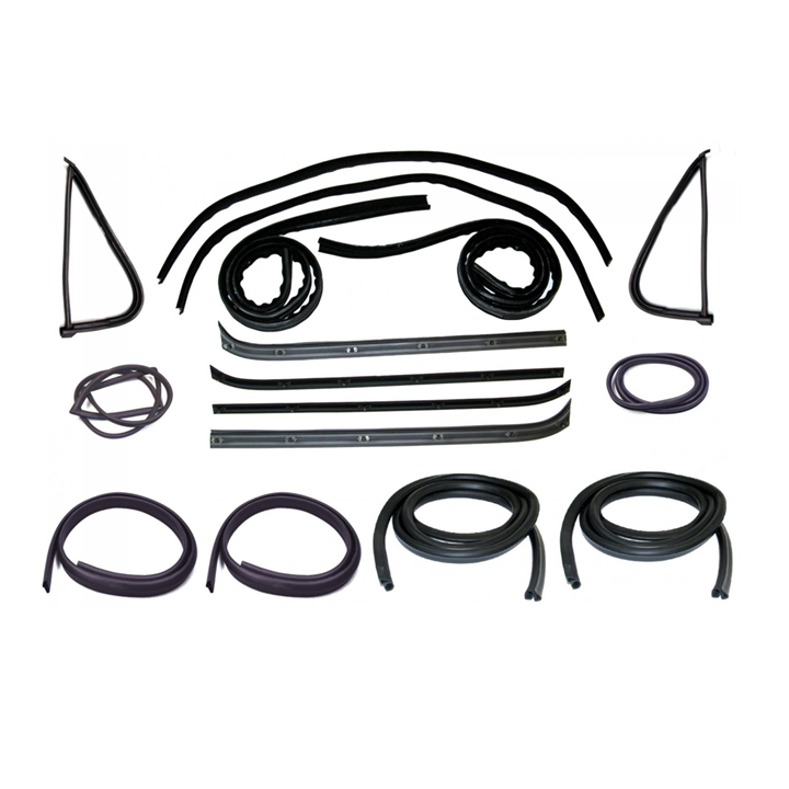 Ford Bronco Windscreen Door Window Vent Bailey Channel Weather Strip Set 78-80
