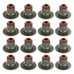 VALVE STEM SEAL X16 FOR JEEP EVA EVC EVE 4.7L V8 Commander Grand Cherokee