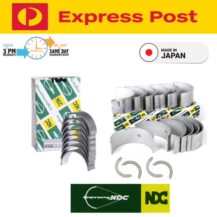 NDC Japan ConRod Main Bearing Thrust Washer Set STD for Nissan TD42 TD42T Patrol