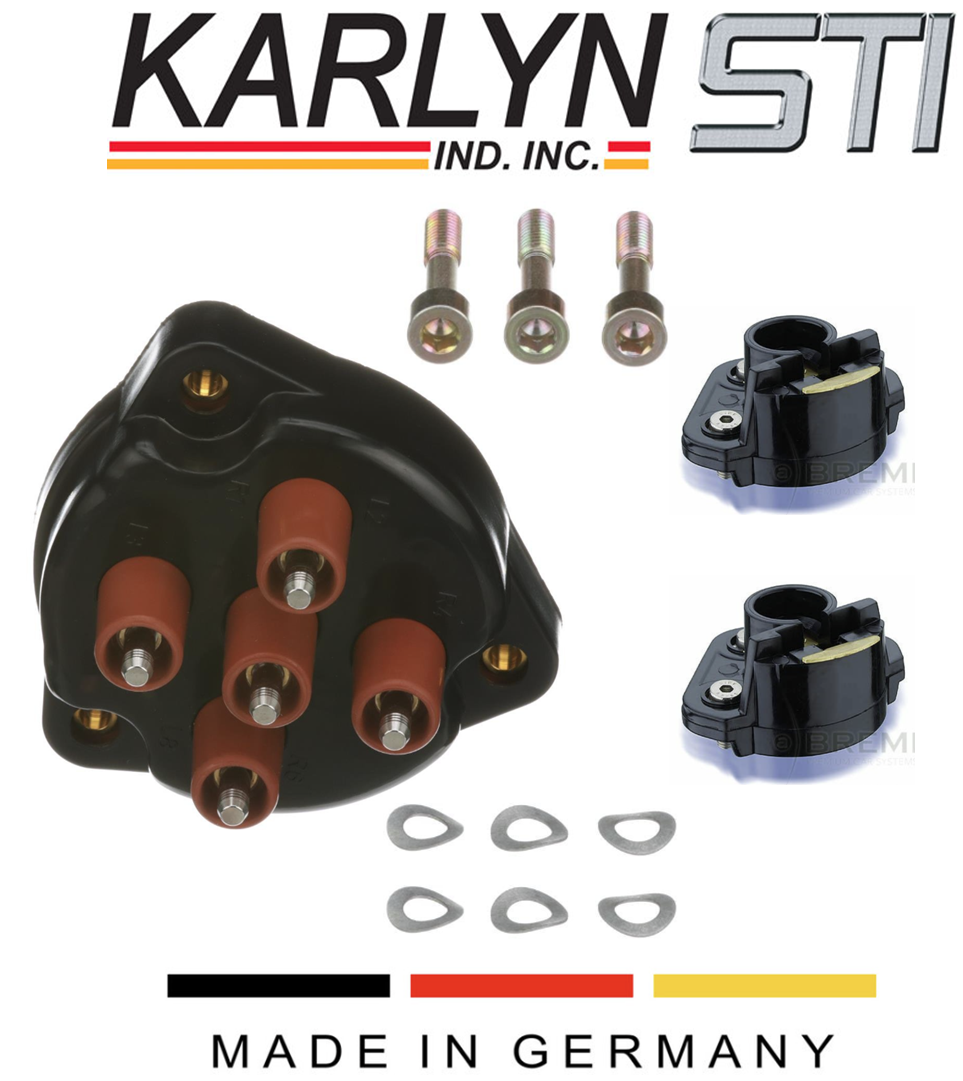 OEM Distributor Cap & Ignition Rotor Buttons for Mercedes Benz M119 Engine