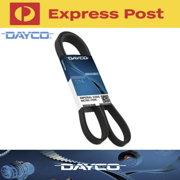 DAYCO Fan Belt for Ford F250 F350 RM 4.2 T Diesel 8/01-4/04 6.0706 F-250 F-350