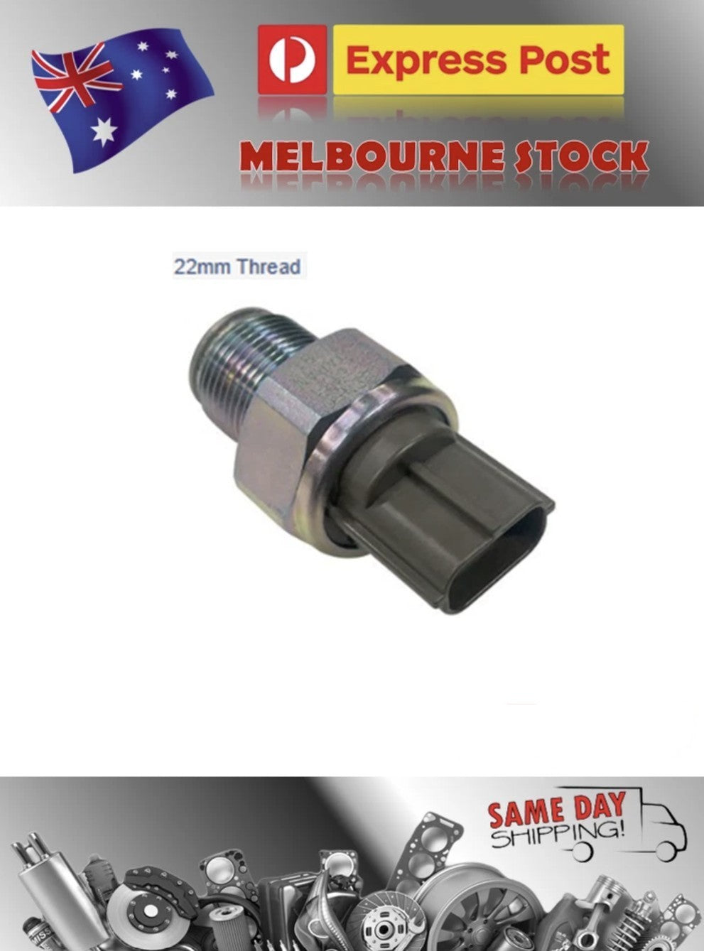 Fuel Rail Pressure Sensor For Nissan Navara Pathfinder 2.5L Diesel YD25DDTI