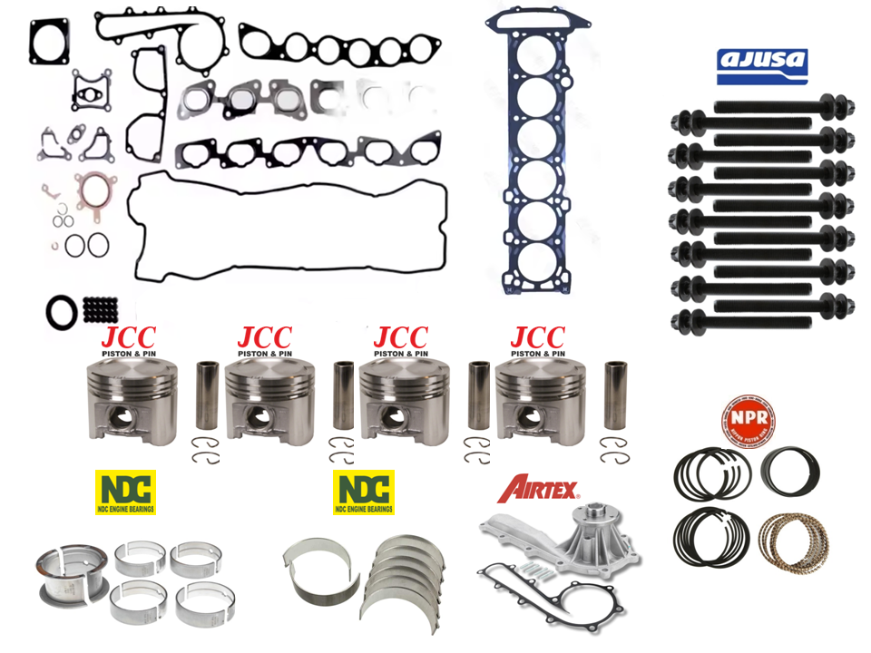 Full Engine Rebuild Kit for Nissan Patrol GU Y61 4.8L TB48 TB48DE 10/01-1/12 4.8
