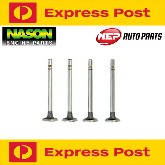 4 x Exhaust  Valves fits Daihatsu 3Y 3YC 3YU 3YE Delta V67 Rocky F70V F87POpe