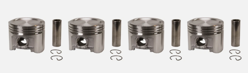 JCC/Teikin/Arko Piston Set for Nissan Tiida 1.8L C11 MR18DE 06-13