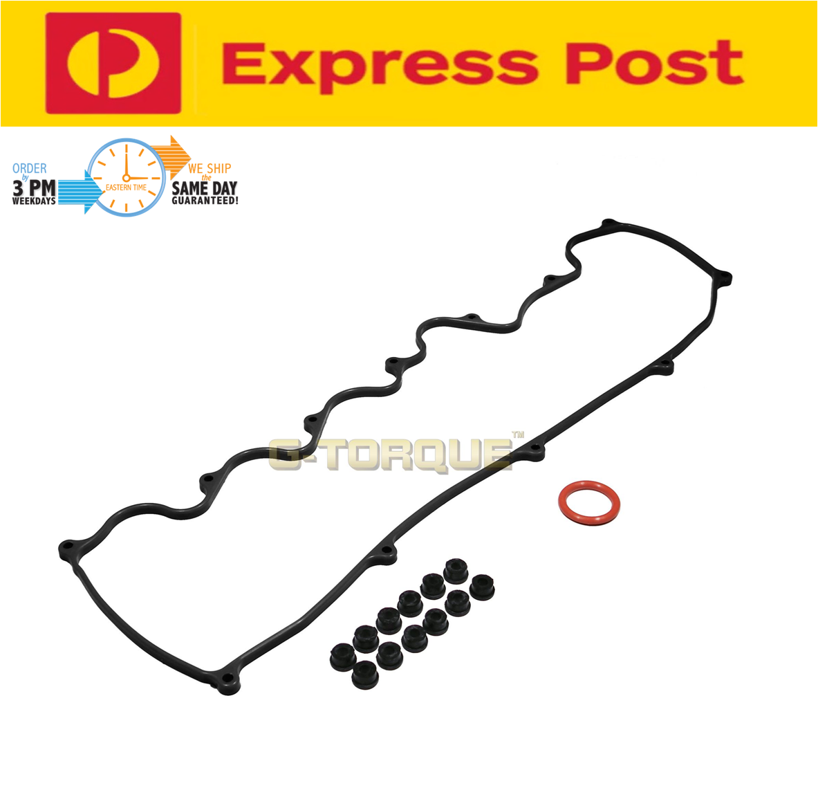 VALVE TAPPET ROCKER COVER GASKET FOR HOLDEN COMMODORE VL RB30 6CYL N/A & TURBO