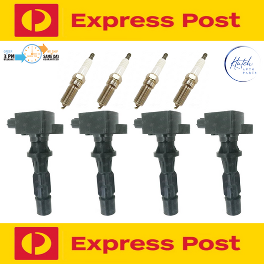 US IMPORT Coil & Iridium Spark Plug for Mazda CX-7 3 6 MX5 L3VDT 2.3 Turbo 06-13