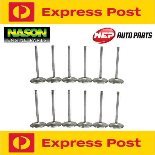 12 INTAKE EXHAUST VALVE HOLDEN COMMODORE VE VF SIDI LF1 LFW LLT LFX 3.0L 3.6L V6