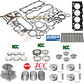 Full Engine Rebuild Kit for Toyota Hilux LN167 LN172 5L 3.0L Diesel 98-05