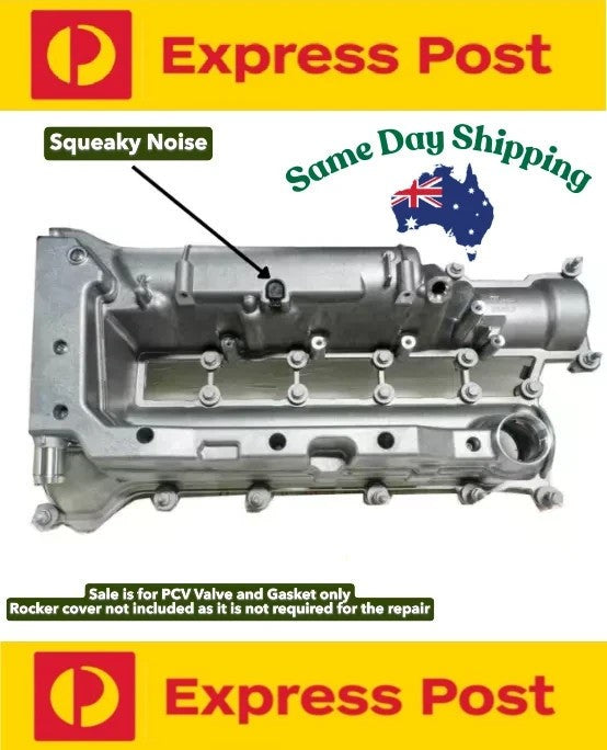 Holden Astra & Cascada 1.6L 2014-2022 Rocker Cover PCV Valve & Gasket Loud Noise