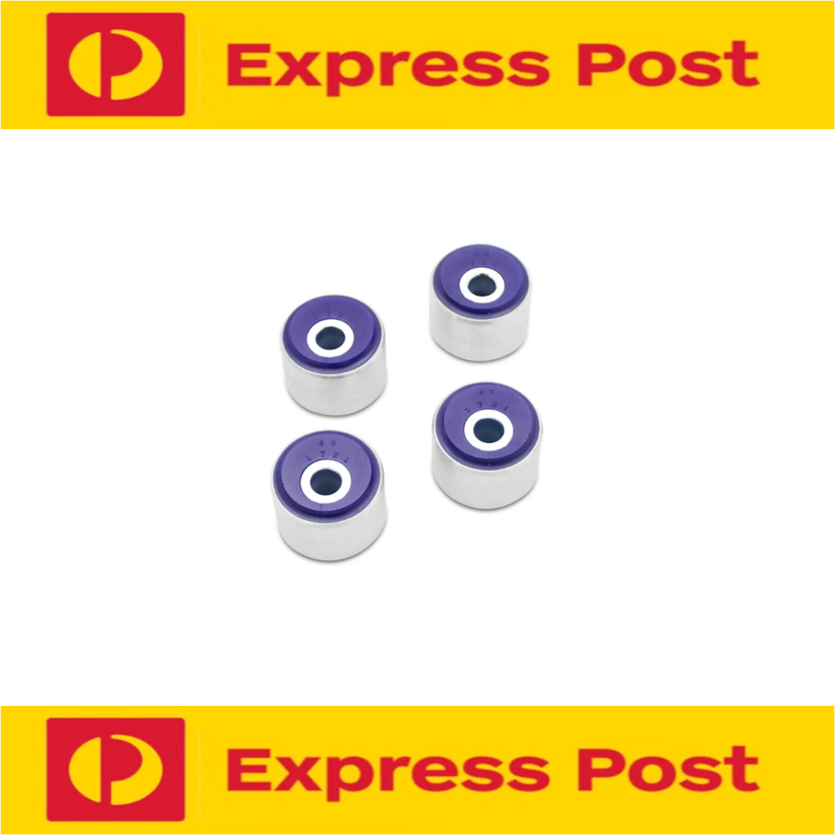 FRONT RADIUS ARM TO DIFF MOUNT BUSH KIT FOR TOYOTA LANDCRUISER HZJ105 FZJ105