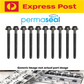 PERMASEAL HEAD BOLT SET FOR BMW M20 B20 B23 B25 B27 MANY MODELS M10x1.5x150