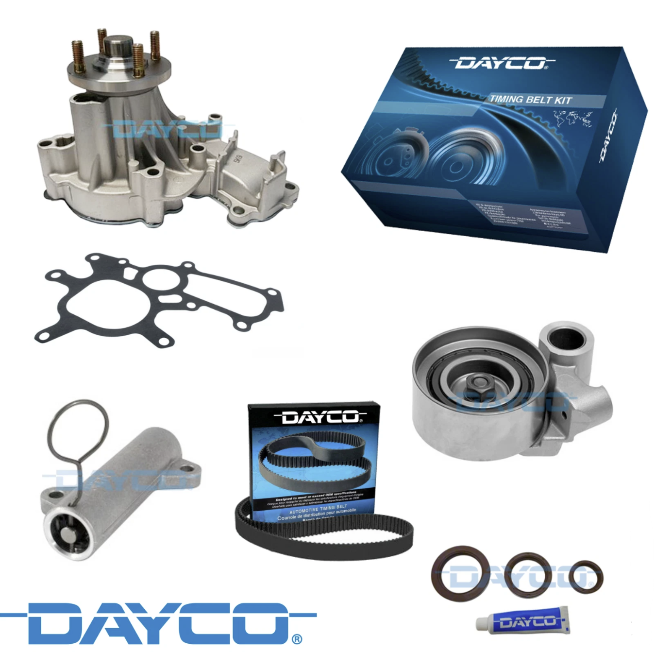 TIMING BELT KIT & TOP WATER PUMP for Toyota Hilux 3.0L Diesel KZN165R 1KZ-TE