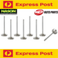 8 x Nason Exhaust Valves fits Mitsubishi 4G64-S4 Delica PD Express SJ WA Magna T