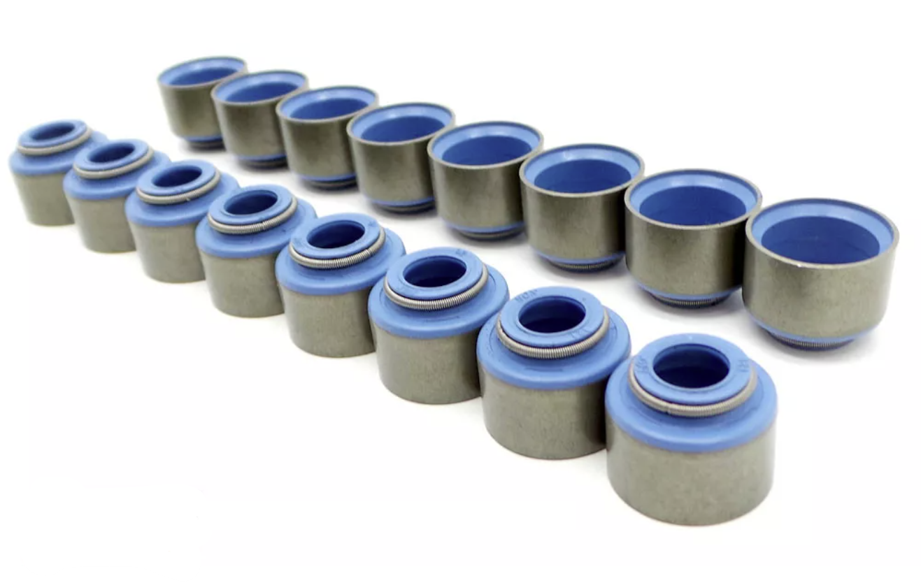 FLUOROVITON VALVE STEM SEALS CHEV V8 307-327-350 SBC [HOLDEN HK-HT-HG-HQ MONARO]