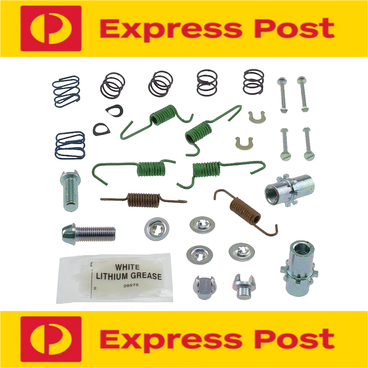 Rear Parking Brake Hardware Kit For 1990-1996 Nissan 300ZX 35881SX 1991 1992