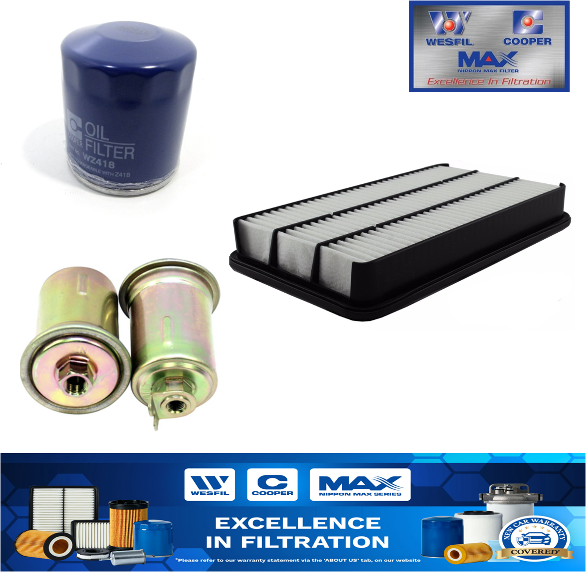 FILTER SERVICE KIT Air Oil Fuel for TOYOTA CAMRY MCV20R 1MZ-FE 3L V6  1992-2000