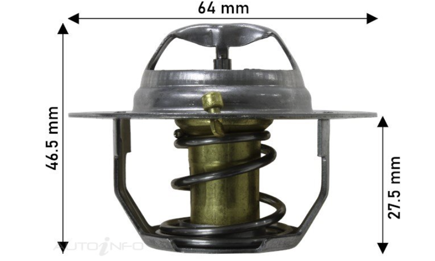 DAYCO Thermostat for Nissan Patrol GU 4.5L Petrol TB45E 1997-2001