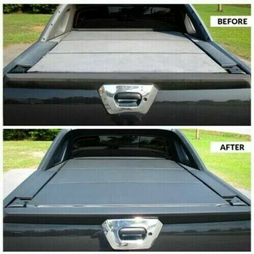Solution Finish Plastic & Vinyl Restorer 350ml Black 12oz 1 x Free Applicator