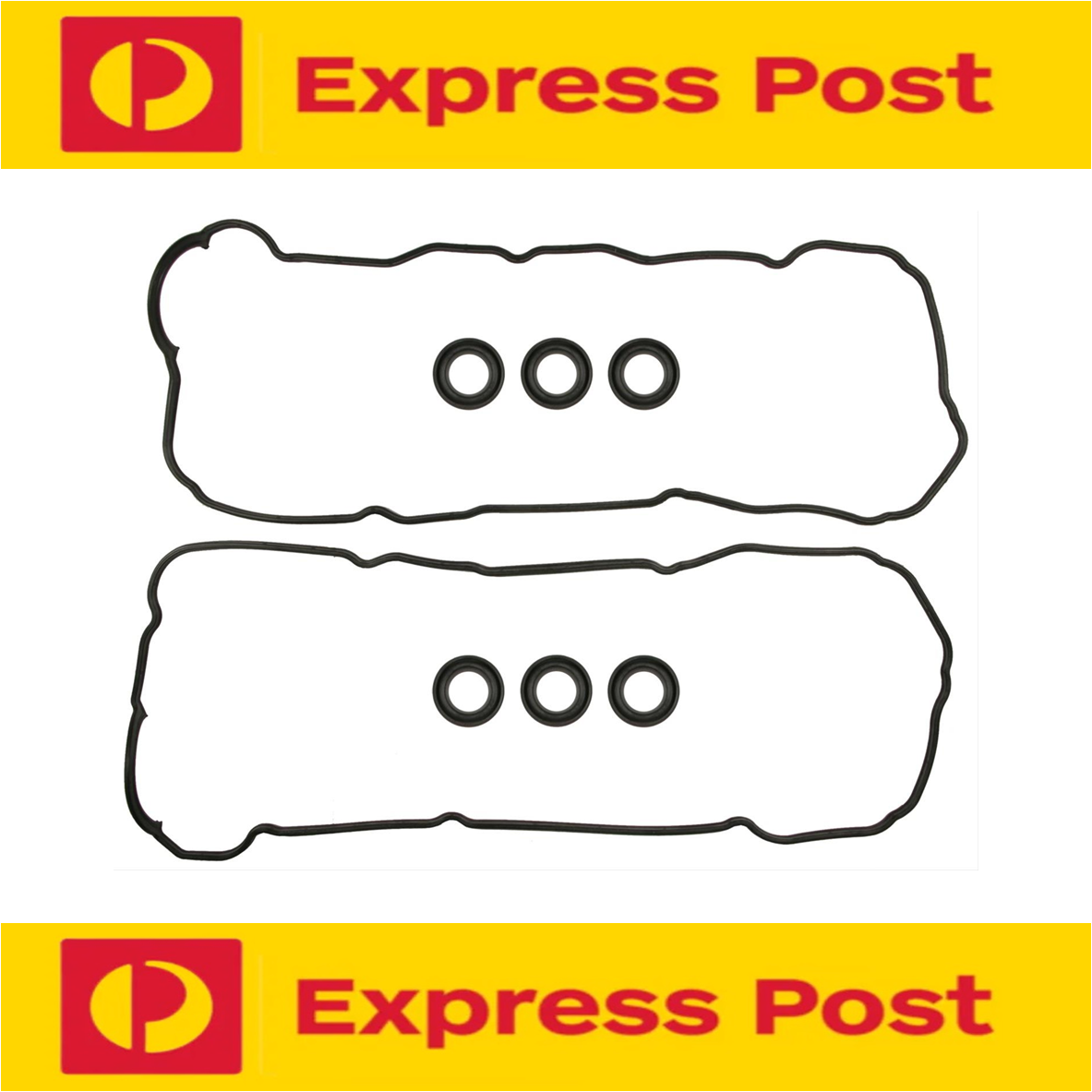 Set of 2 Rocker Valve Cover Gasket Kits for Lexus RX400H MHU38R 06-08 3MZFE