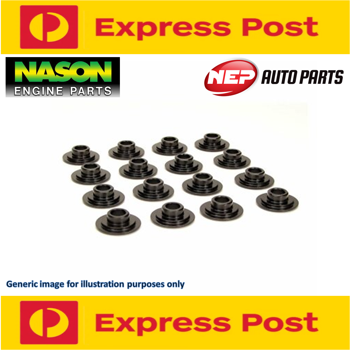 VALVE SPRING Retainer x16 FOR SUZUKI G13BB G16B SOHC 16V JIMNY CARRY Vitara