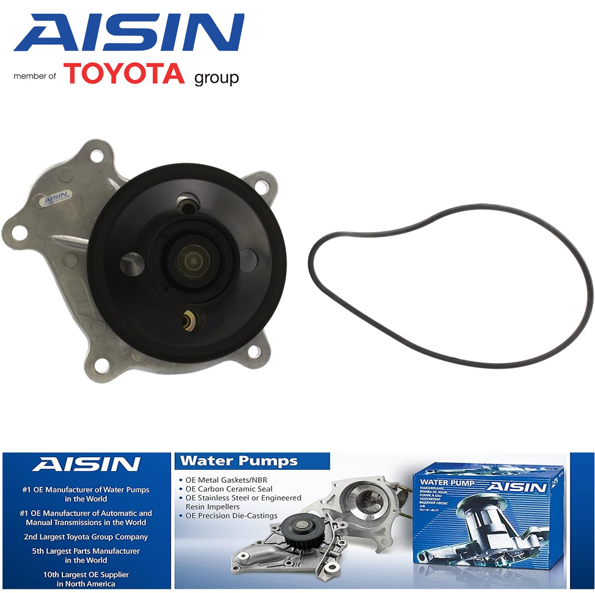 Genuine Toyota Alphard AYH30 Crown AWS211 AWS210 2AR 2.5 Petrol Water Pump