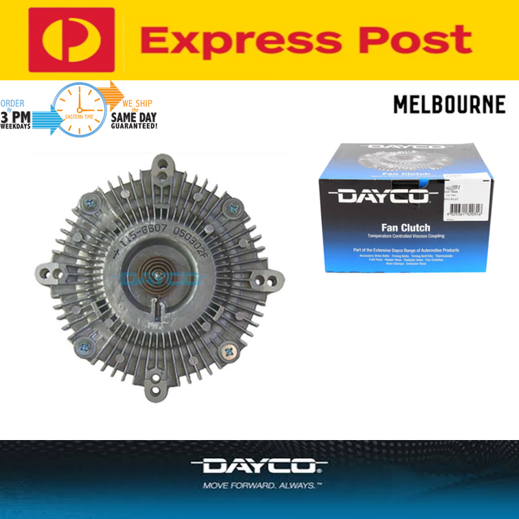 Dayco Fan Clutch Coupling for Courier PC PD PE PG PH 4cyl 2.6L G6 Petrol 91-06