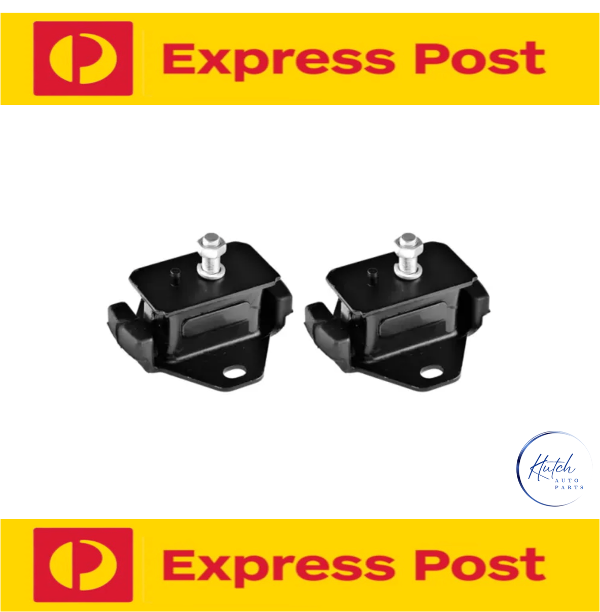 2 X FRONT ENGINE MOUNTS FOR TOYOTA HILUX LN147R LN167R LN172R 5L 5L-E 3.0 I4