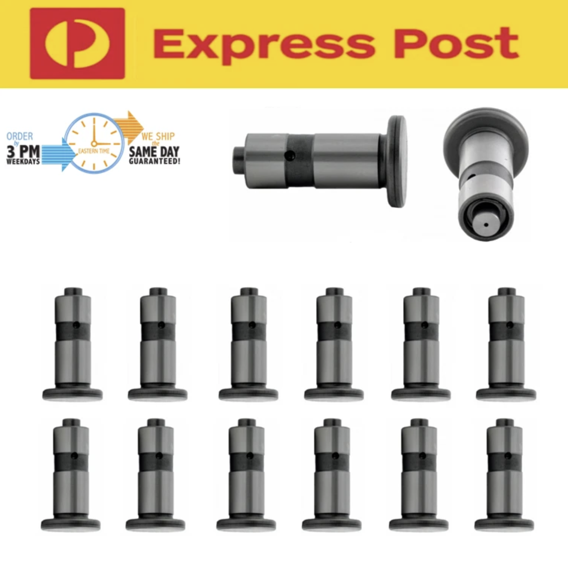 12 x Valve Lifters fits Holden RB30/E/S RB30ET Commodore VL