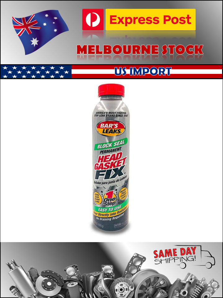 Bars Leaks Head Gasket Repair Seal Blown Warped Cracked Head Gasket Leaks