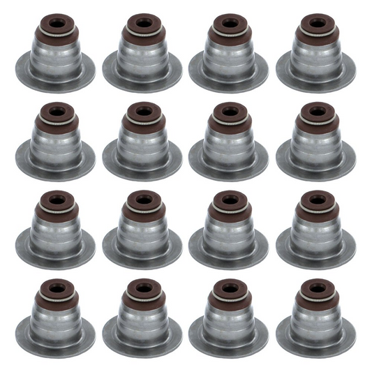 VALVE STEM SEALS X16 FOR FORD P4AT DURATORQ 2.2L 2.4L RANGER TRANSIT MAZDA BT-50